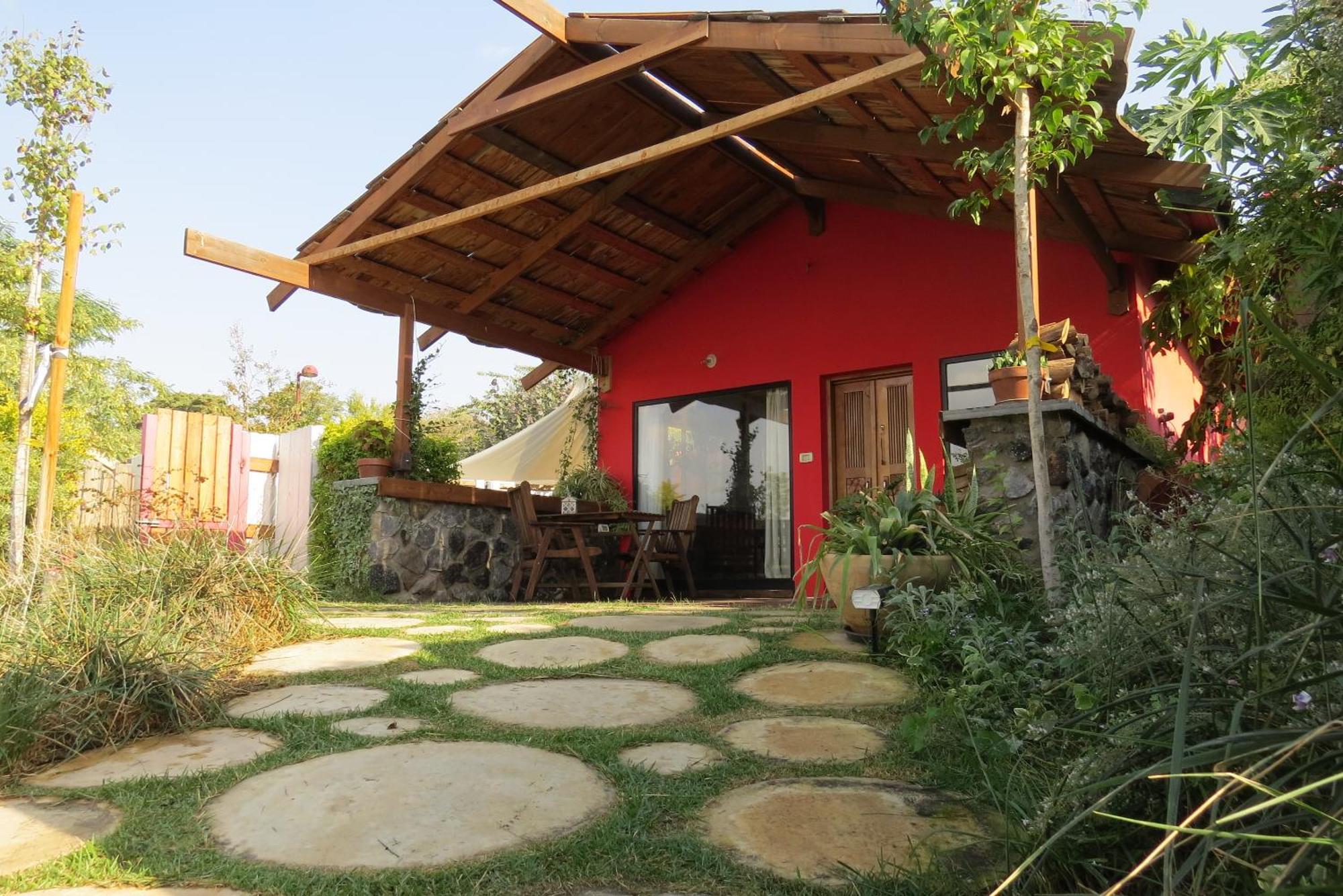 The Green And Red Cabins 玛尔盖姆拉 外观 照片